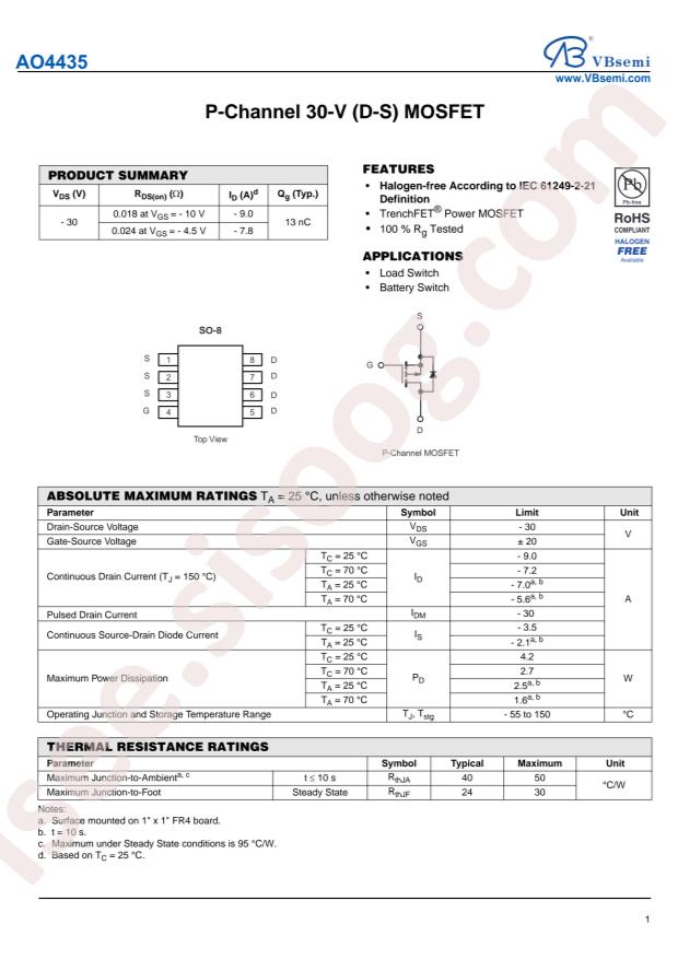 AO4435-VB