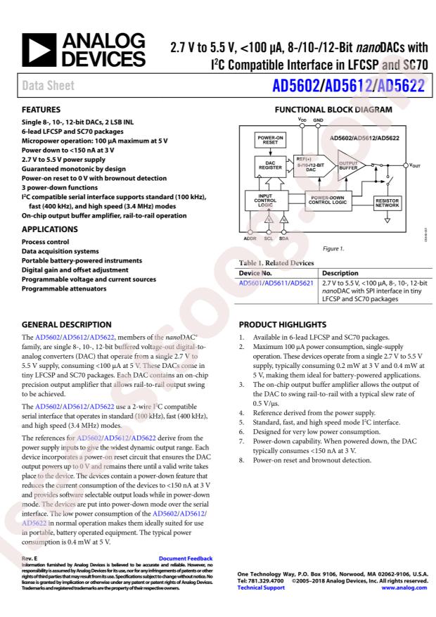 AD5602YKSZ-2REEL7