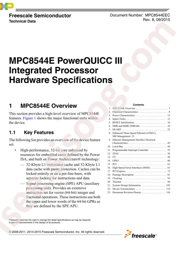 MPC8544VJAQGA