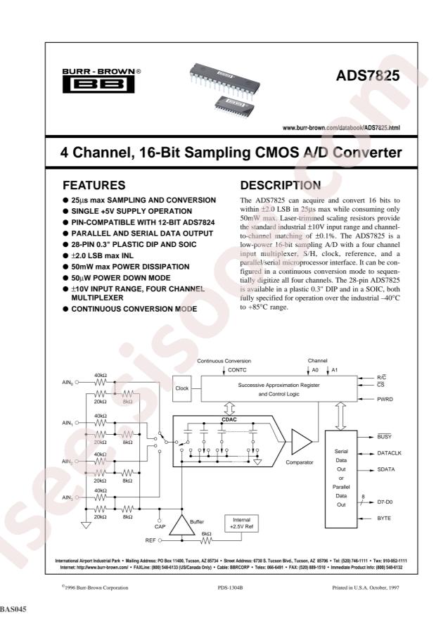 ADS7825U