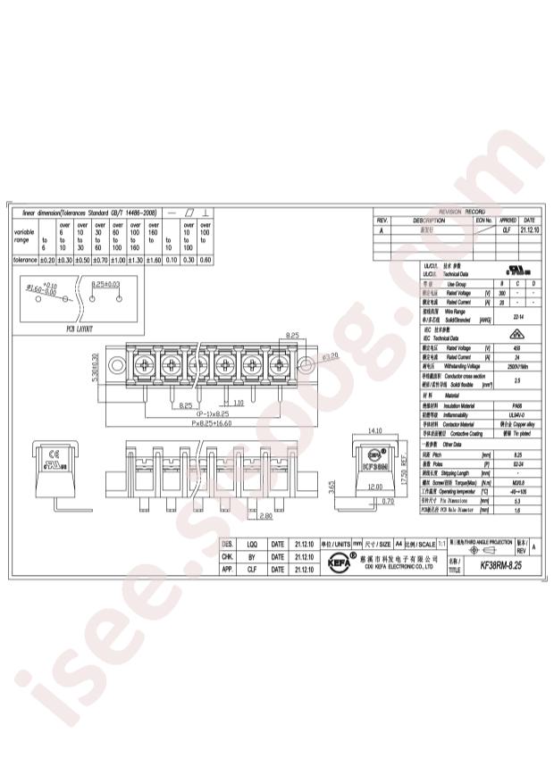 KF38RM-8.25-3P