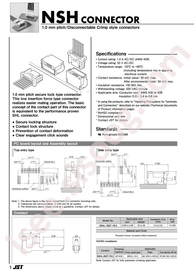 SM15B-NSHSS-TB(LF)(SN)