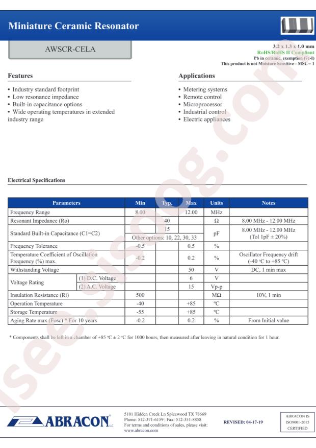 AWSCR-12.00CELA-C10-T3