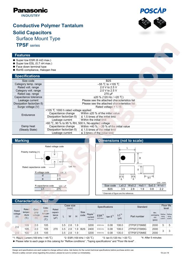 2TPSF270M6E