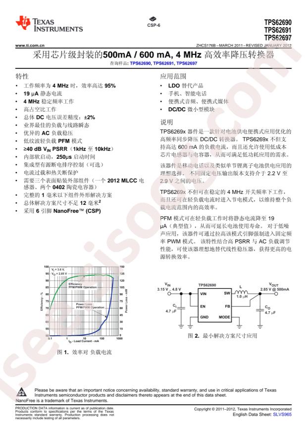 TPS62690YFFR