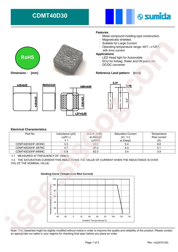 CDMT40D30HF-4R7NC