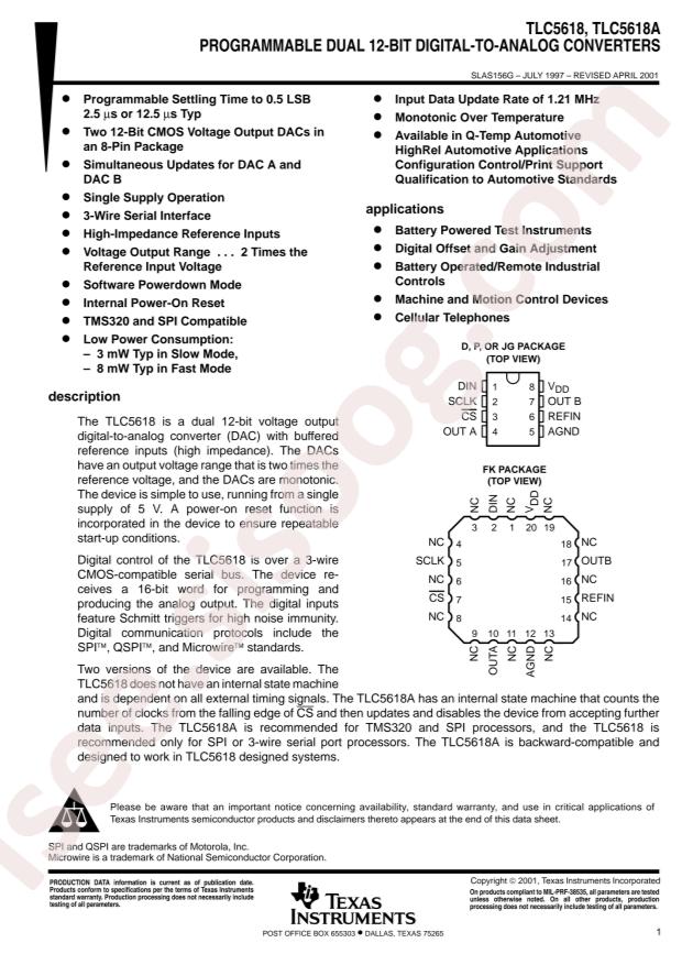 TLC5618AQD