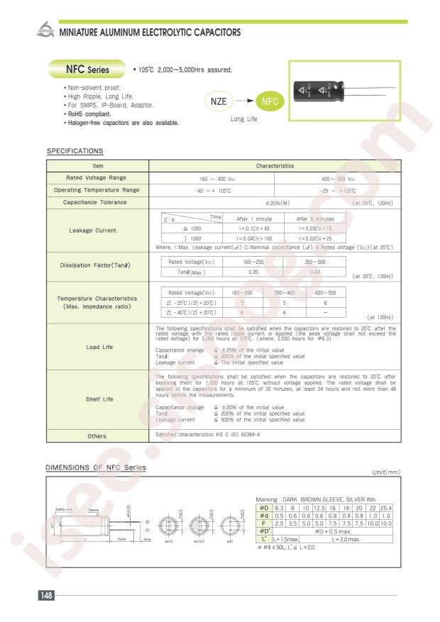 NFC400V120M18*31.5 LO