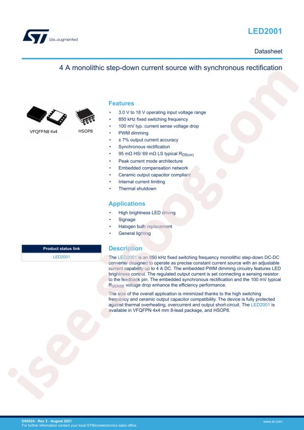 LED2001PUR