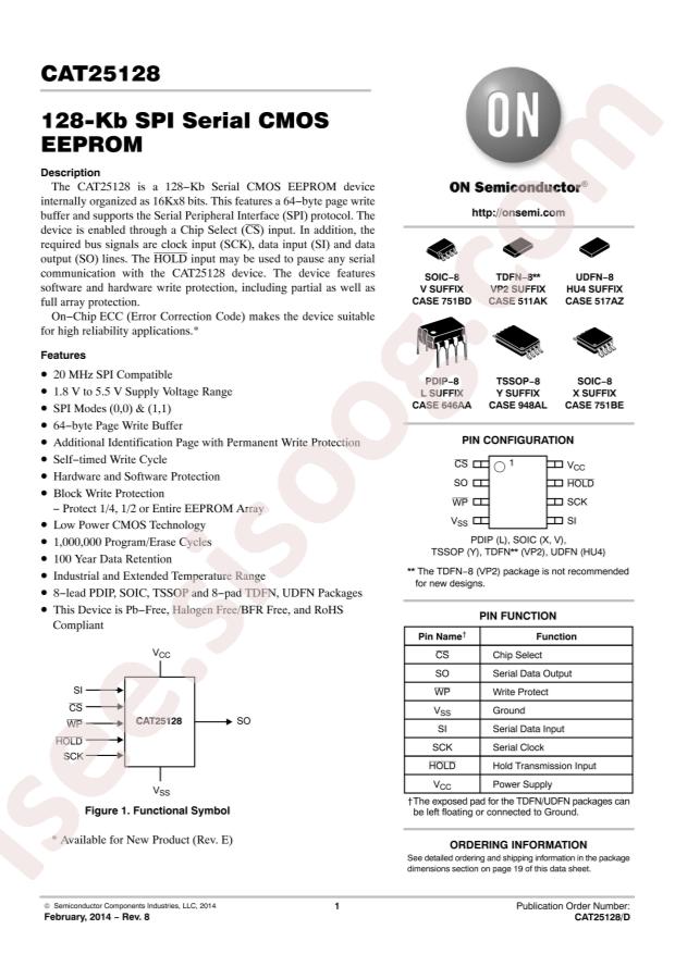 CAT25128VI-GT3
