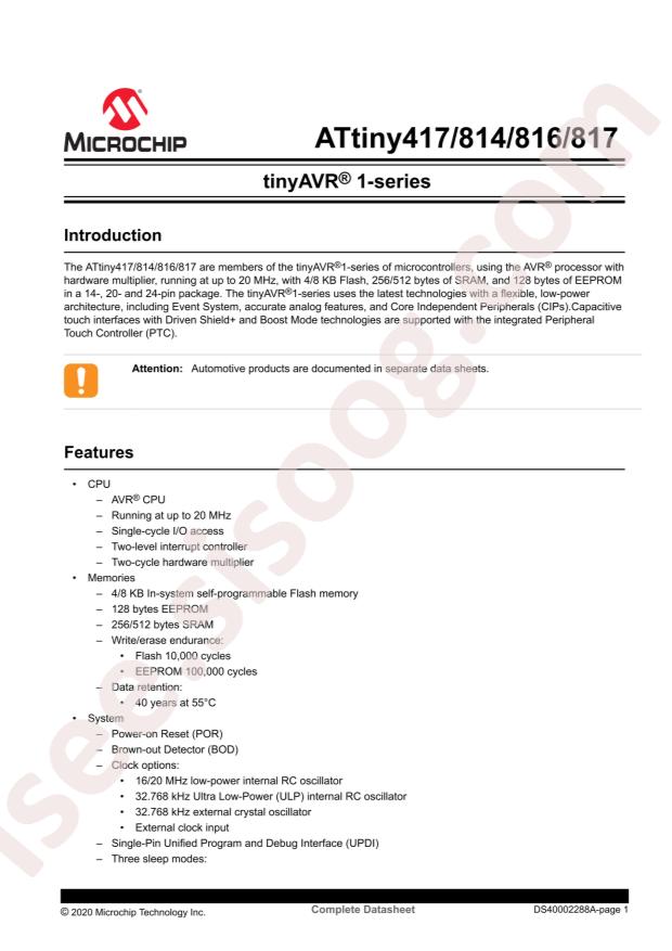 ATTINY817-MN