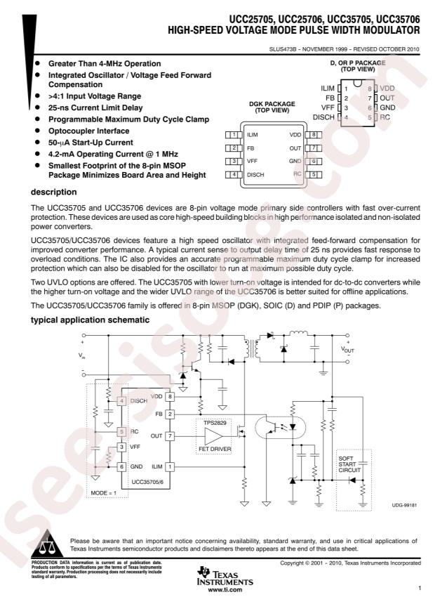 UCC25705D