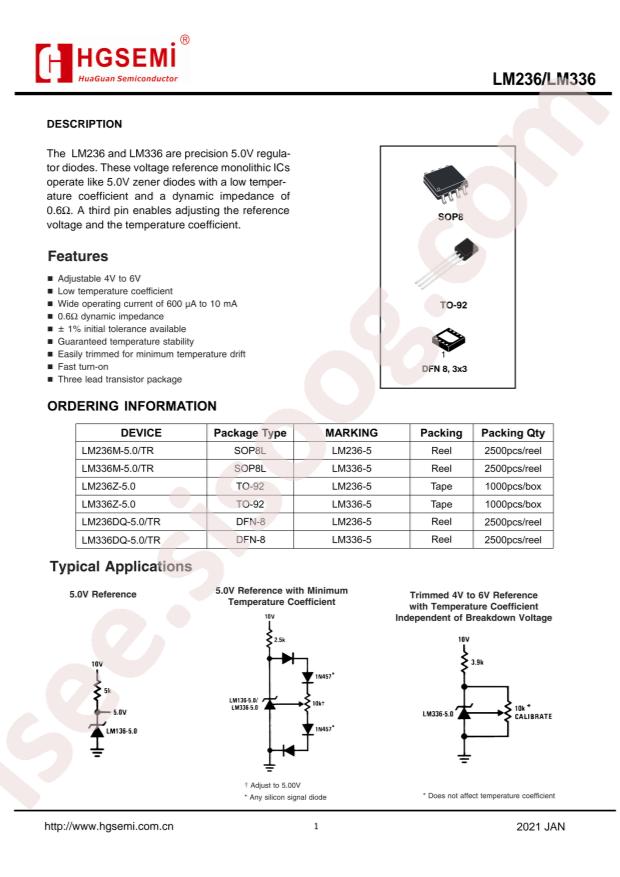 LM336Z-5.0