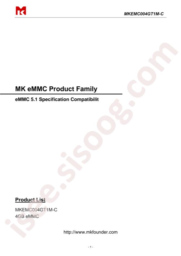 MKEMC004GT1M-C