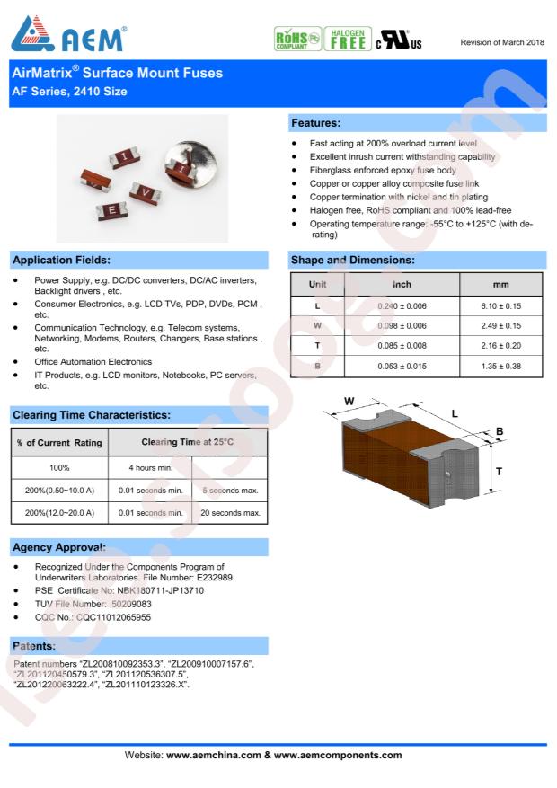 AF2-3.50V125TM