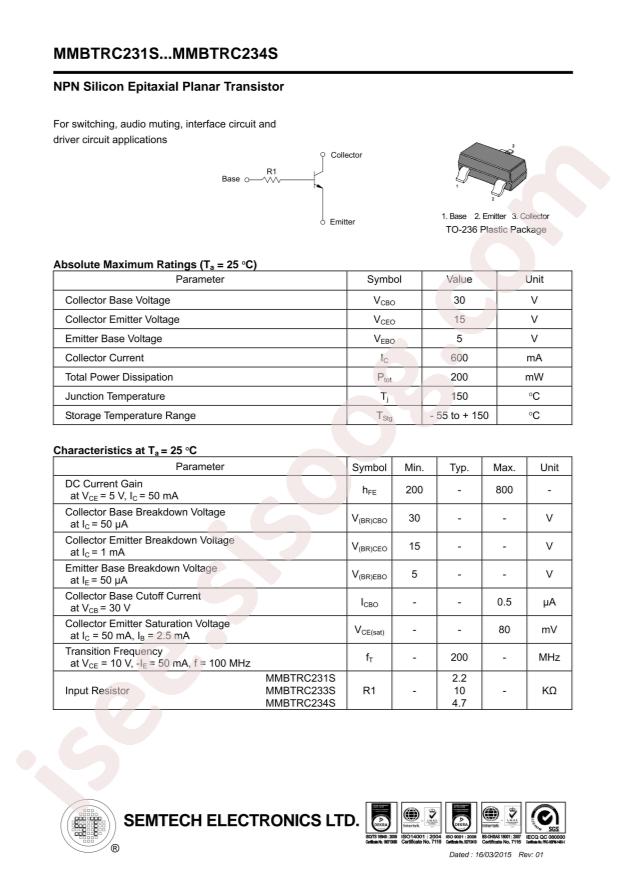 MMBTRC231S(RJ)