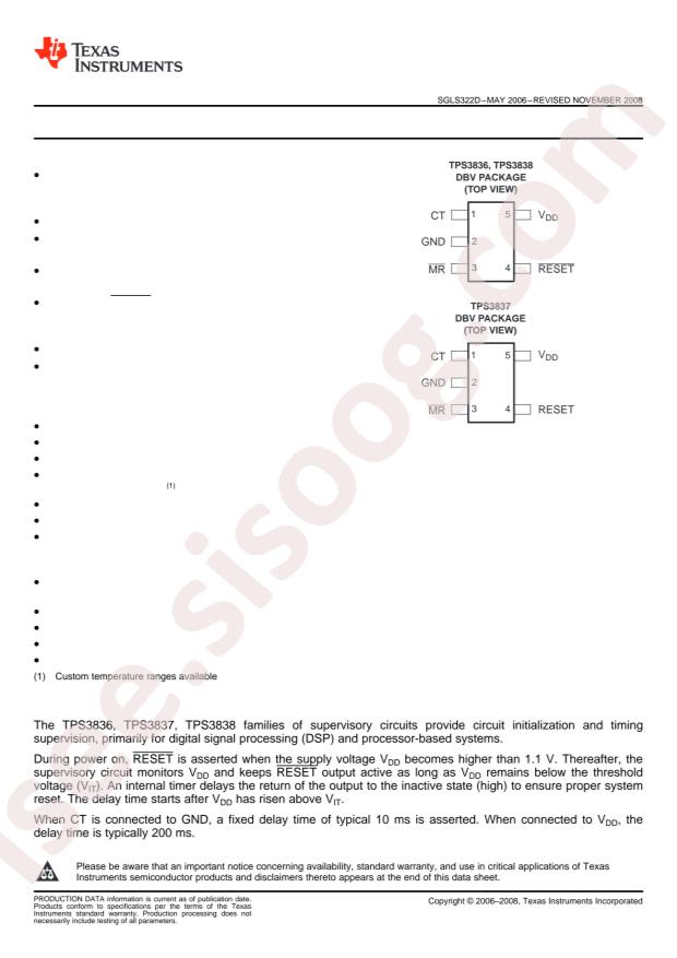 TPS3837K33MDBVREP