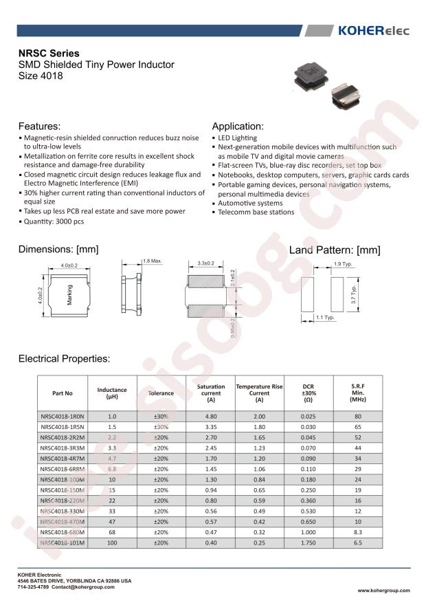 NRSC4018-3R3M