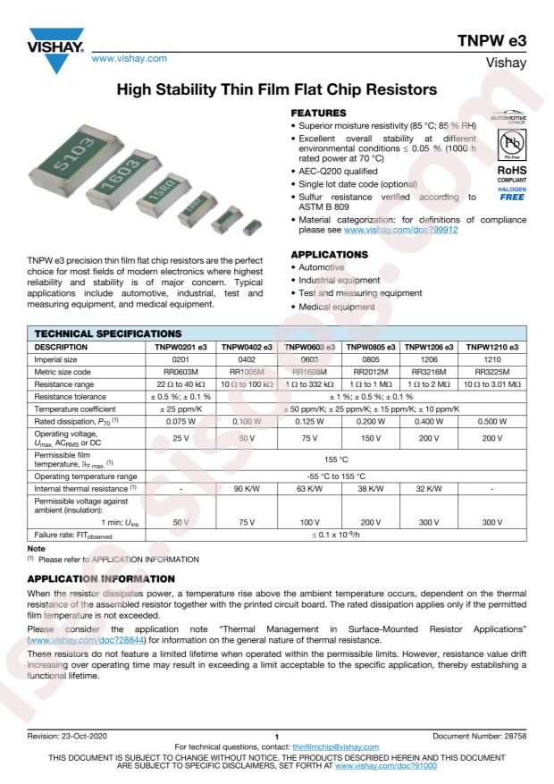 TNPW120630R1DHEA