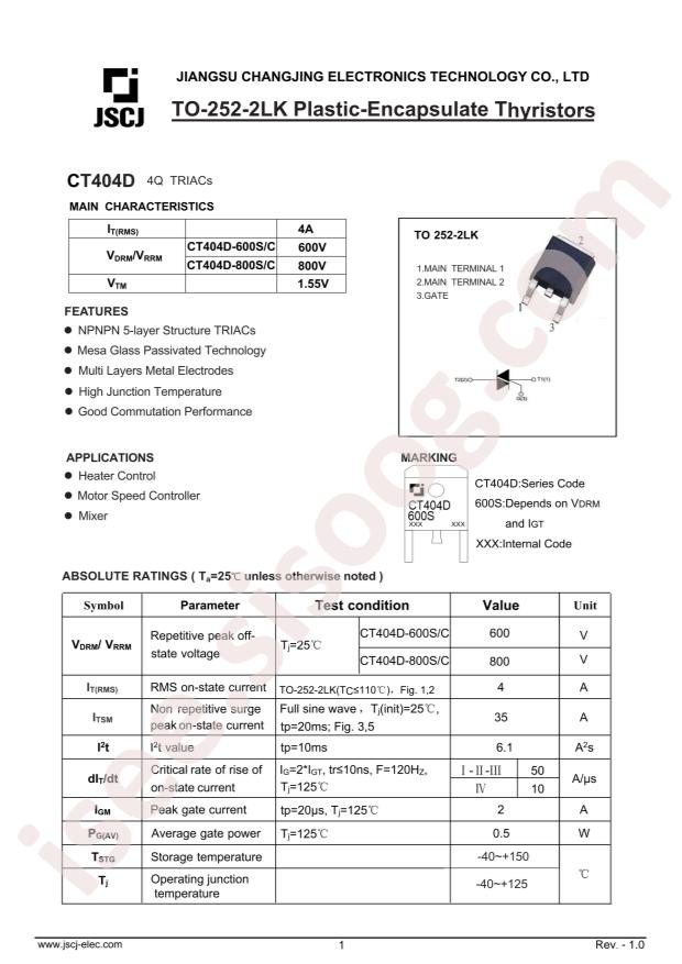 CT404D-600S