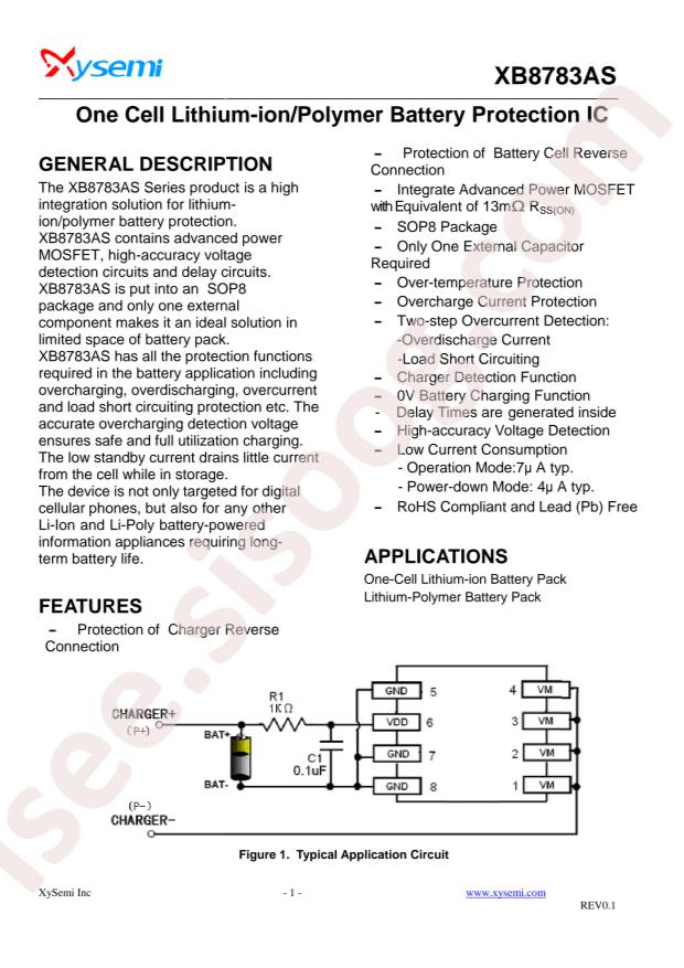 XB8783A
