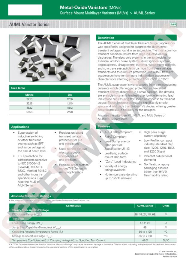 V18AUMLA1812A