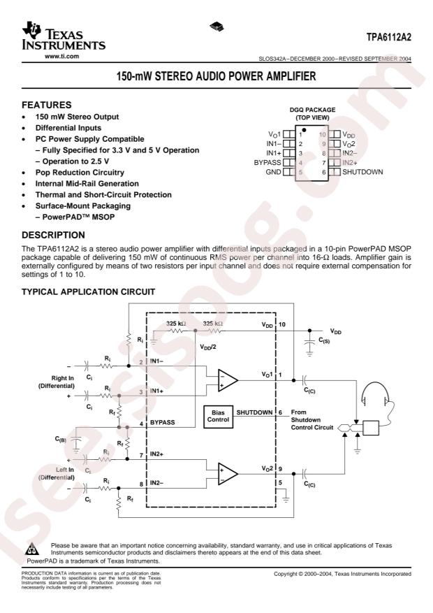 TPA6112A2DGQR