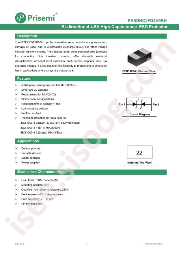 PESDHC2FD4V5BH