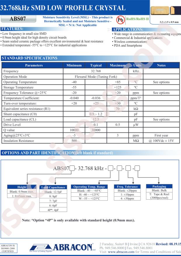 ABS07-32.768KHZ-7-T