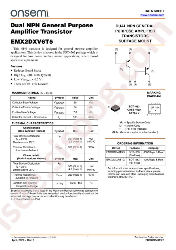 EMX2DXV6T5G