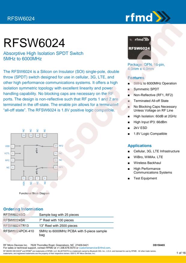RFSW6024TR13