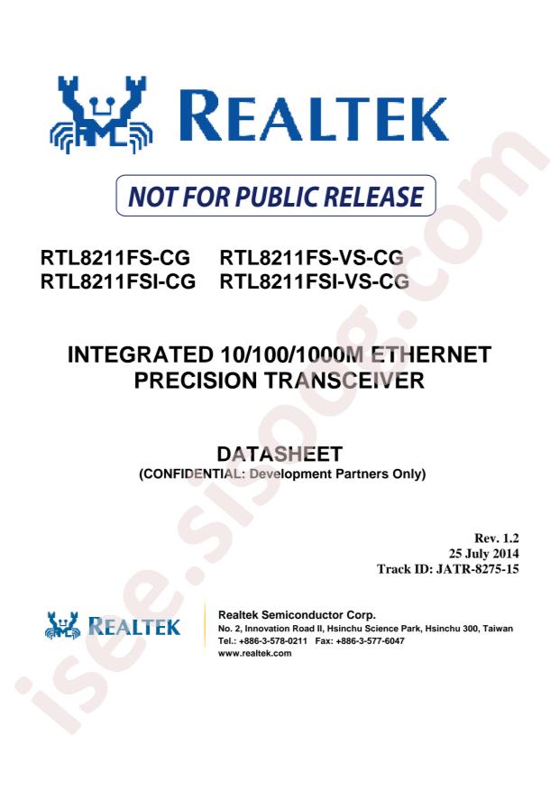 RTL8211FS-CG