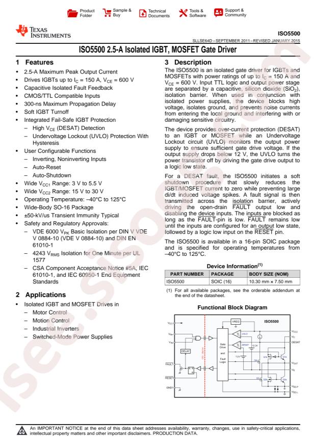ISO5500DWR