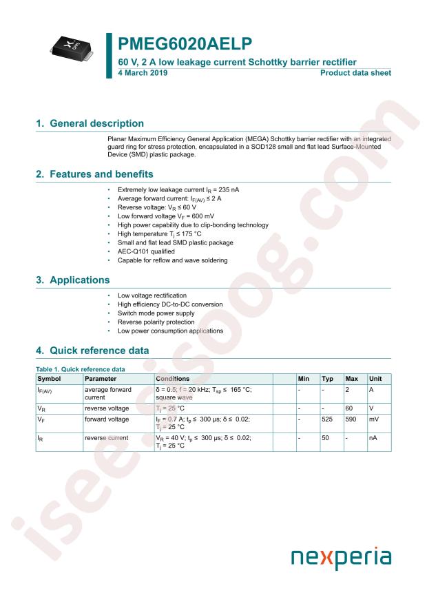 PMEG6020AELPX