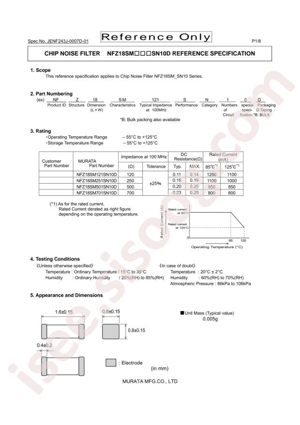 NFZ18SM701SN10D