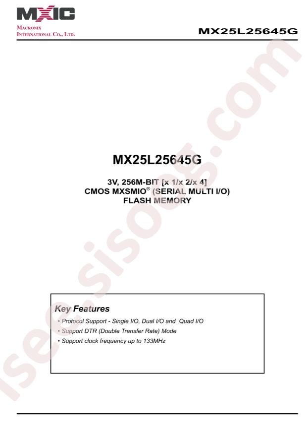 MX25L25645GM2I-08G