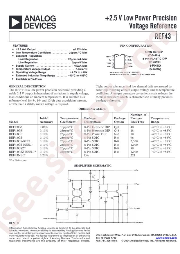 REF43GSZ-REEL