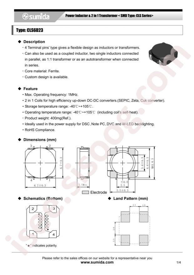 CLS6D23NP-220NC