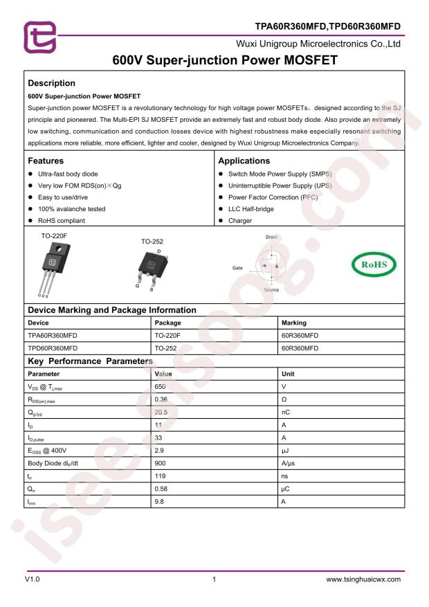 TPD60R360MFD