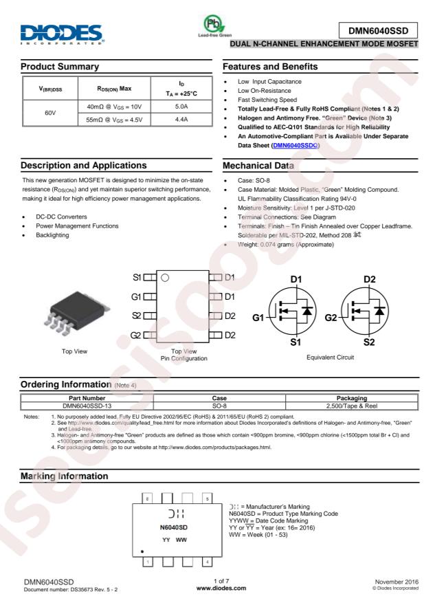 DMN6040SSD-13