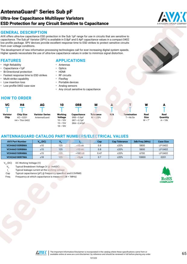 VCH4AG100R8MATWA