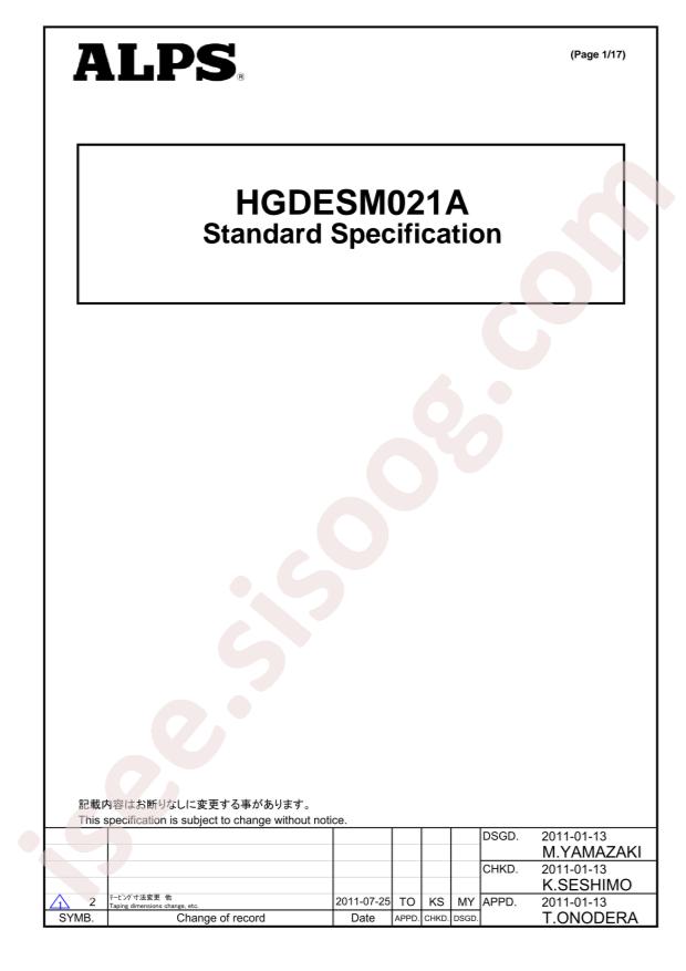 HGDEDM021A