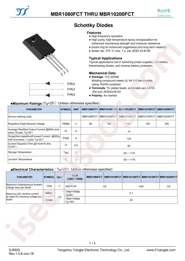 MBR10200FCT