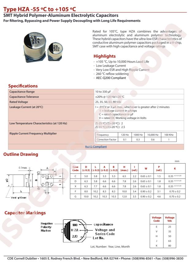 HZA106M063D16T-F
