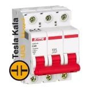 کلید مینیاتوری -سه پل-10 آمپر-6 کیلو آمپر HIMEL سری HDB3WN3C10