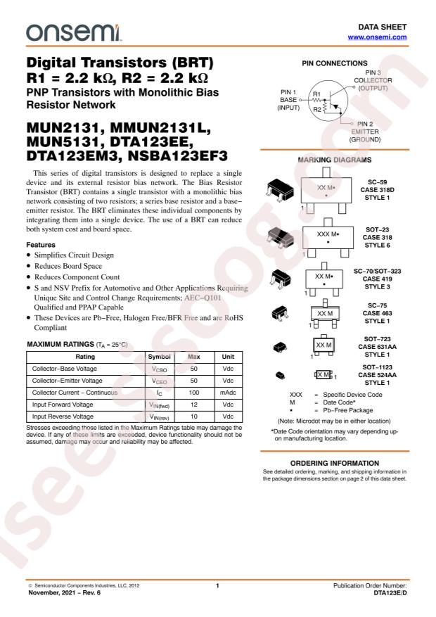 MUN5131T1G