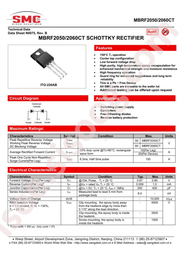 MBRF2060CT