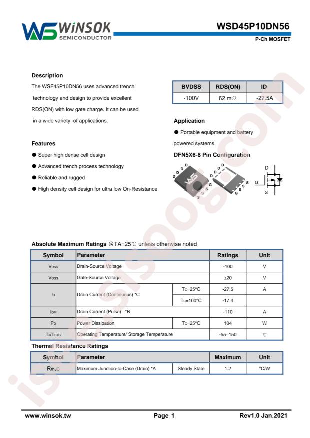 WSD45P10DN56