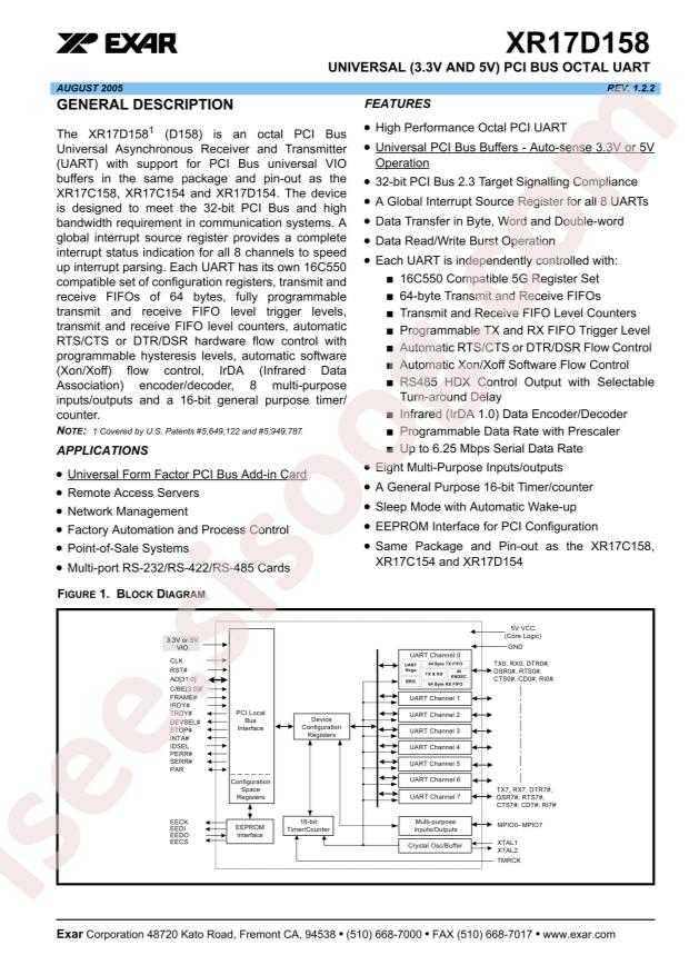 XR17D158IV-F