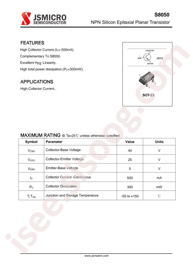 JSMSEMI S8050